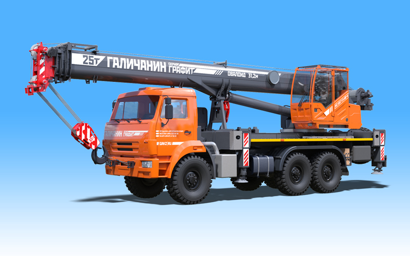 Фотография - Автокран КС-55713-5В-4 "Графит" стрела 31.2 м овоид на шасси КАМАЗ-43118 (6*6)