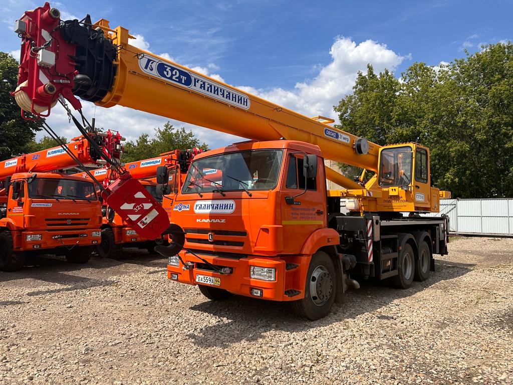 Фотография - Автокран КС-55729-1В-3 стрела 31 м овоид на шасси КАМАЗ-65115 (6*4)