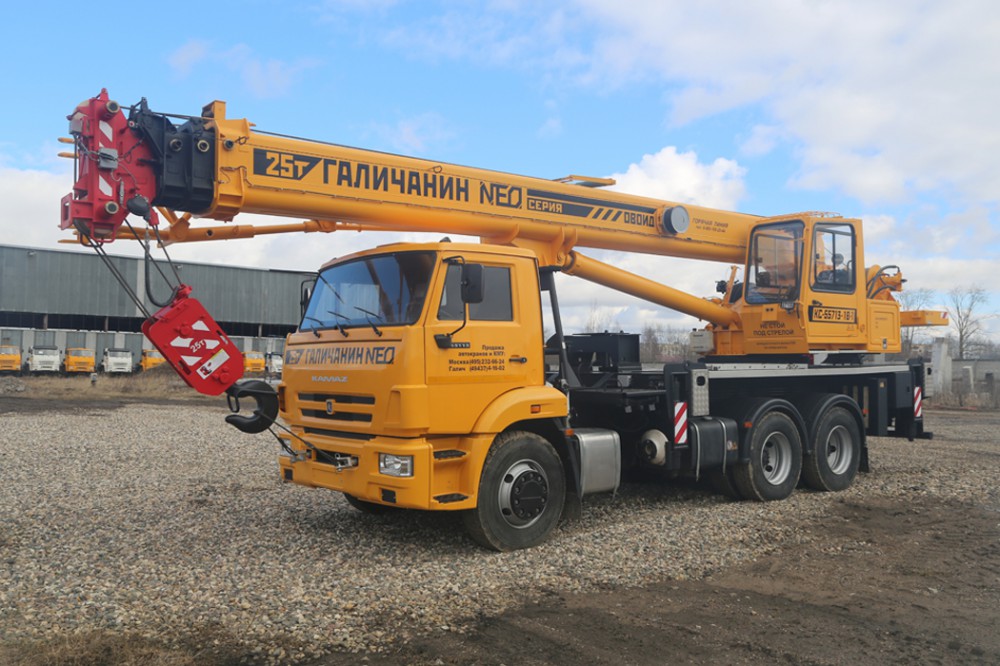 Фотография - Автокран КС-55713-1В-1 стрела 28.2 м овоид на шасси КАМАЗ-65115 (6*4)