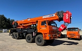 Фотография - Автокран КС-65713-5 стрела 34.1 м овоид на шасси КАМАЗ-6560 (8*8)