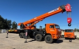 Фотография - Автокран КС-65713-5 стрела 34.1 м овоид на шасси КАМАЗ-6560 (8*8)